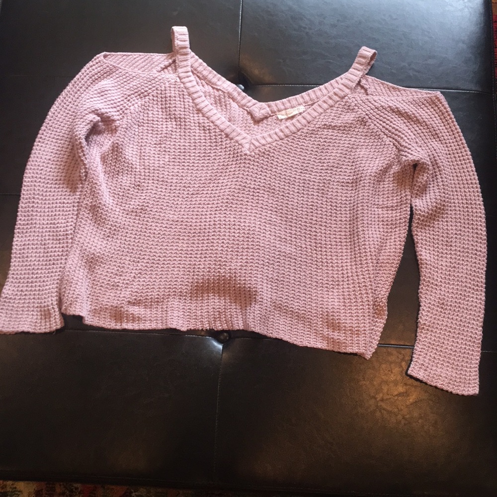 Pink, Knit Sweater